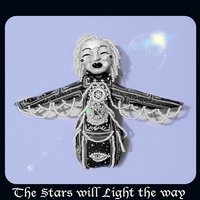 Star Maiden - Electra - Seven Sisters - OOAK Beaded Art Doll
