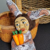 Coco Chanely - OOAK Rabbit Art Doll 