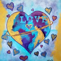 The Heart of Discernment and Rejuvenation- Original Painting 12x12