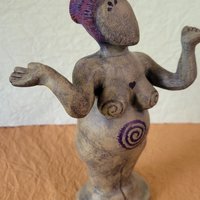 Goddess of Balance - OOAK Figurative Sculpture