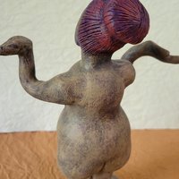 Goddess of Balance - OOAK Figurative Sculpture