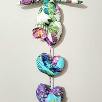 Flora - Goddess of Flowering Plants - Spirit Doll String of Hearts
