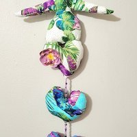 Flora - Goddess of Flowering Plants - Spirit Doll String of Hearts