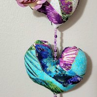 Flora - Goddess of Flowering Plants - Spirit Doll String of Hearts