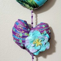 Flora - Goddess of Flowering Plants - Spirit Doll String of Hearts