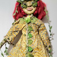 Greenwoman OOAK Spirit Doll 