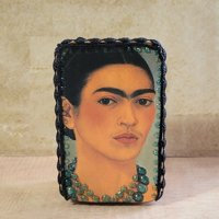 Frida Kahlo -  Mixed Media Miniature Shrine  - Altered Box