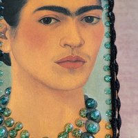 Frida Kahlo -  Mixed Media Miniature Shrine  - Altered Box