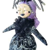 OOAK Art Doll - Goddess Arachne - Spider Weaver 