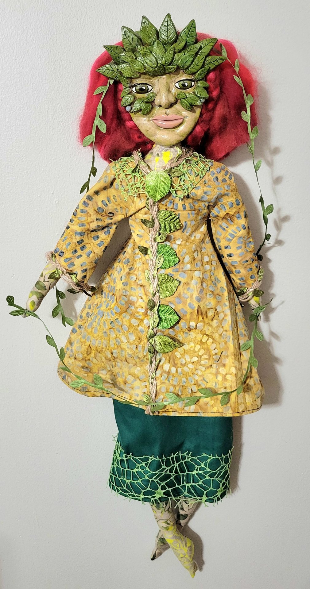 Greenwoman OOAK Spirit Doll 