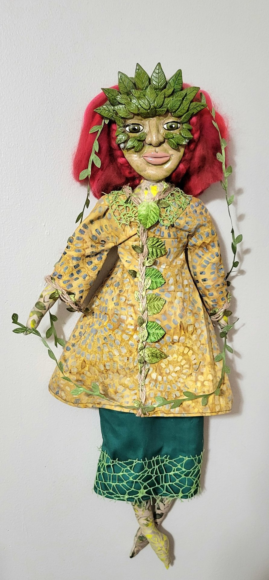 Greenwoman OOAK Spirit Doll 