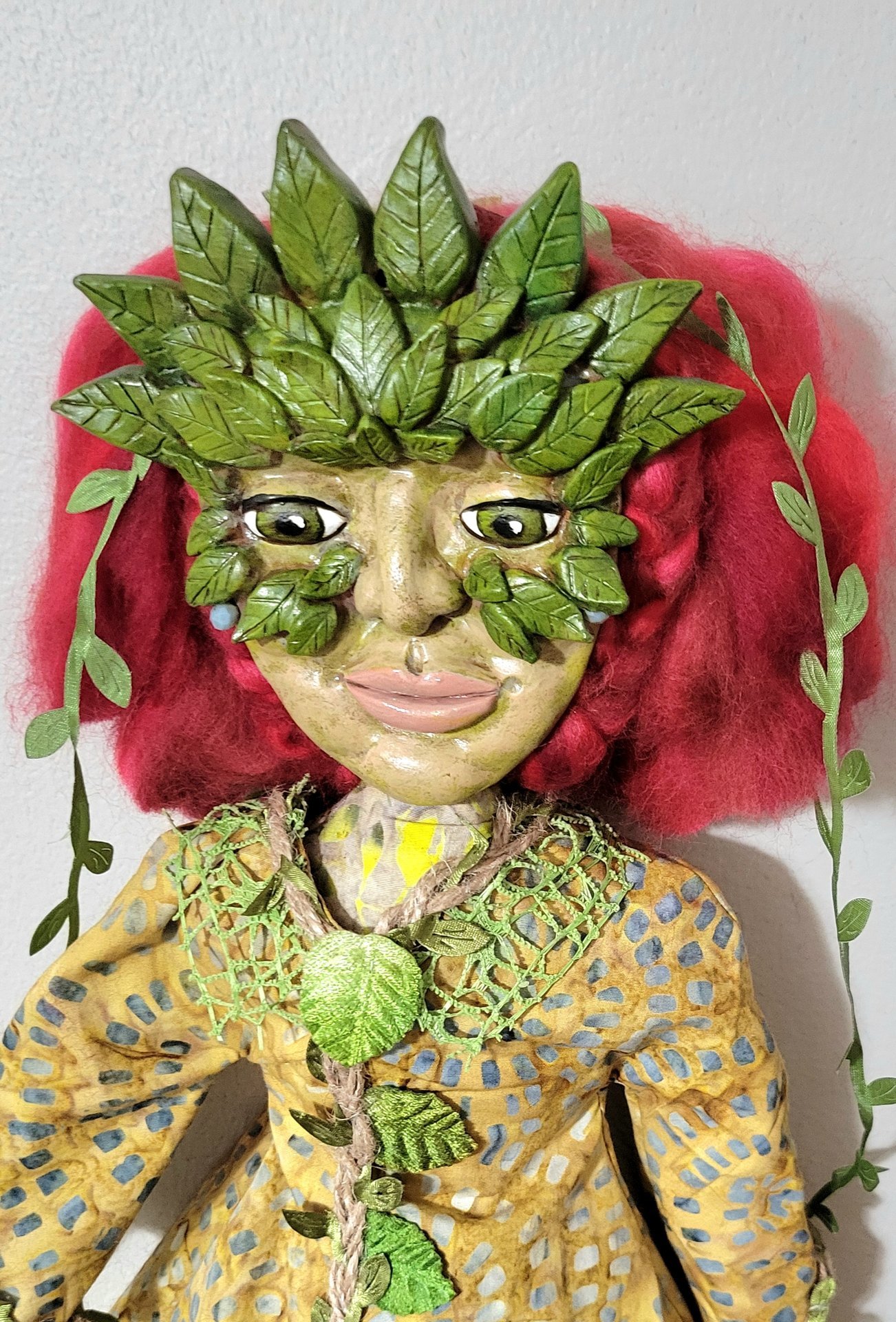 Greenwoman OOAK Spirit Doll 