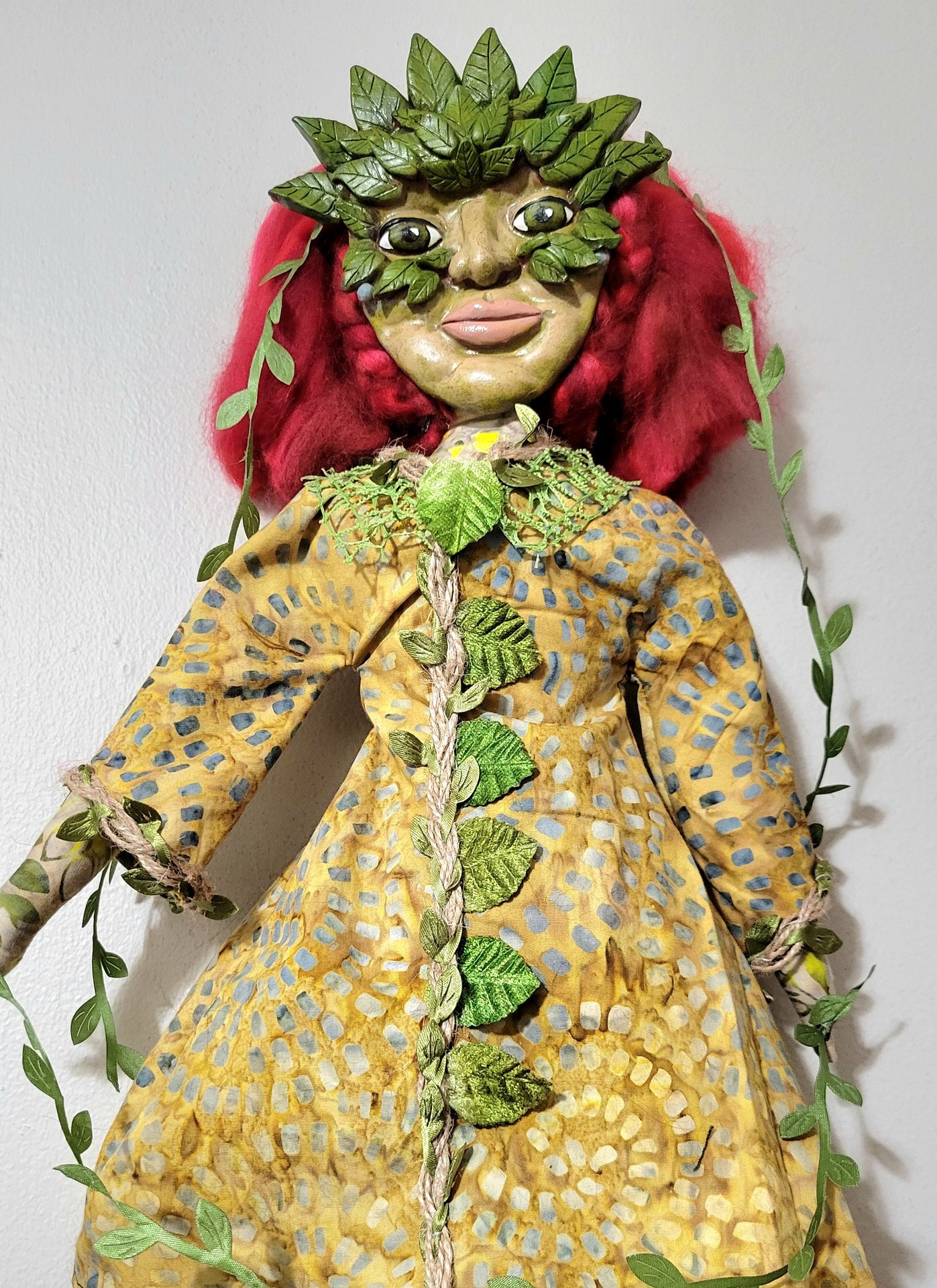 Greenwoman OOAK Spirit Doll 