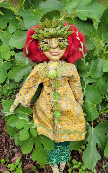 Greenwoman OOAK Spirit Doll 